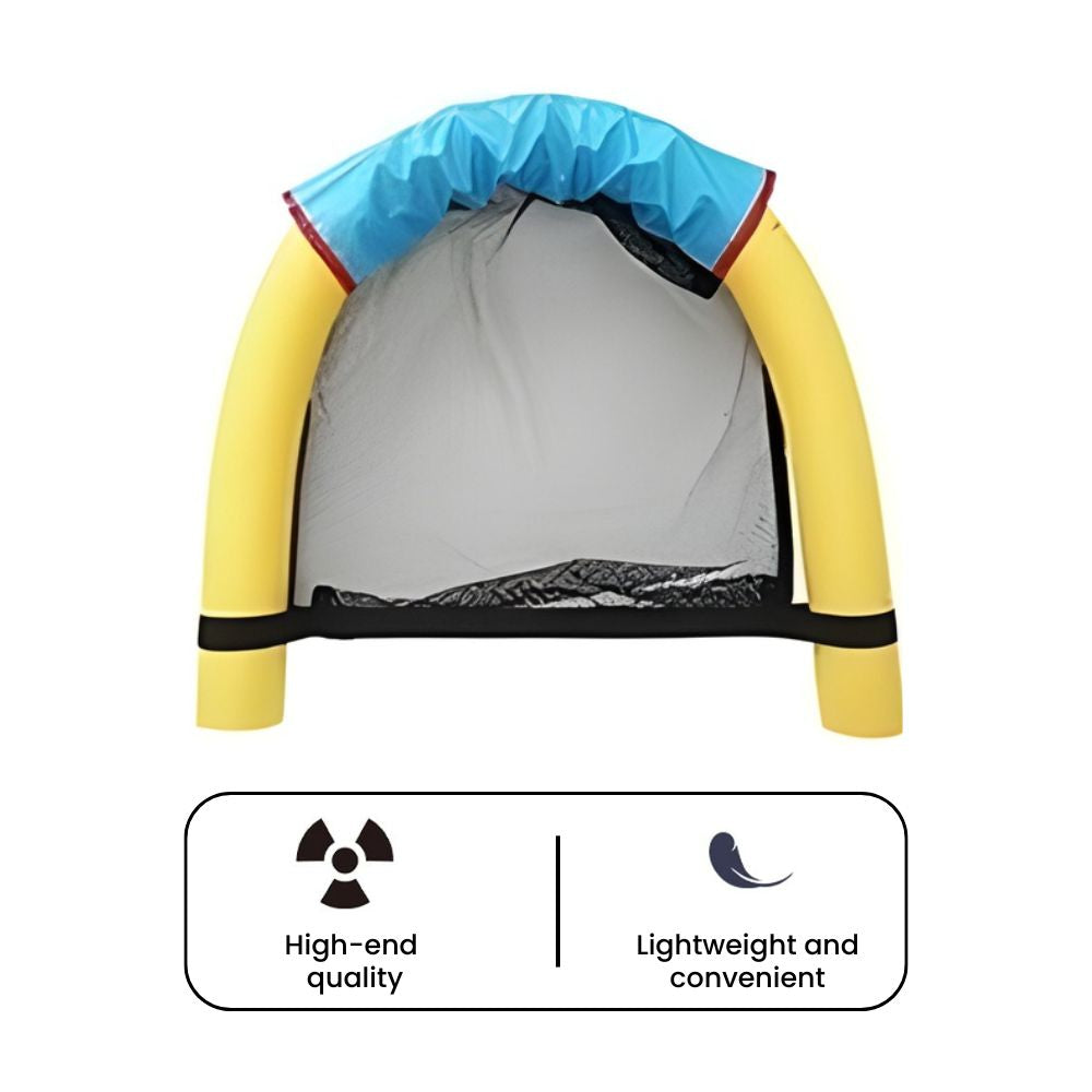 Pool Noodle Mesh Backrest Float — Swim Seat Support features