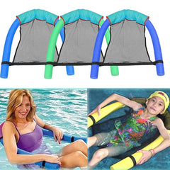 Pool Noodle Mesh Backrest Float — Swim Seat Support