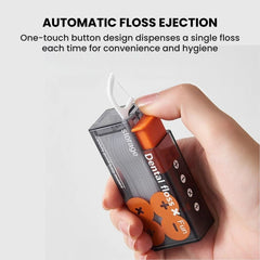 Portable Automatic Dental Floss Dispenser for Teeth Cleaning