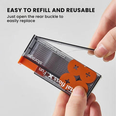 Portable Automatic Dental Floss Dispenser for Teeth Cleaning