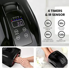 Portable Cordless UV LED Nail Lamp – 15600mAh - timer