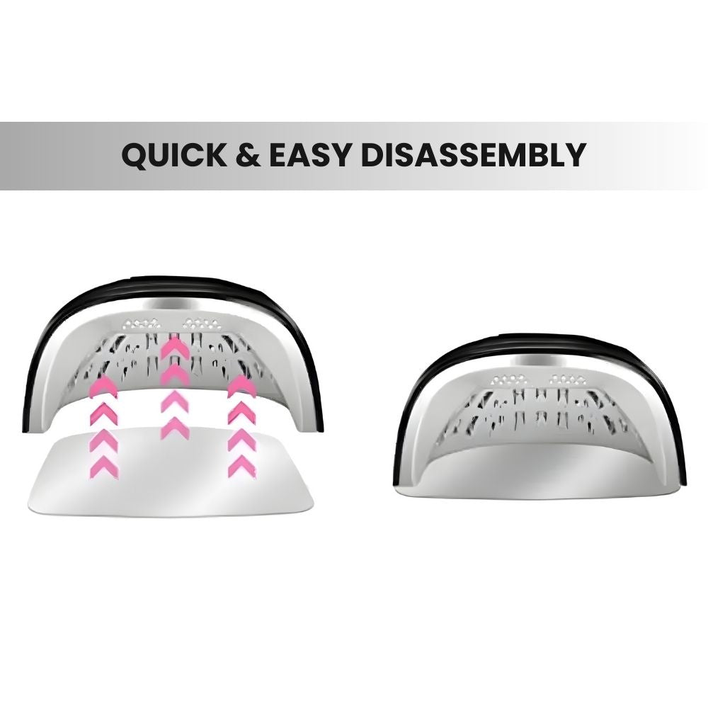 Portable Cordless UV LED Nail Lamp – 15600mAh - disassemle