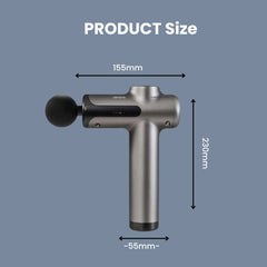 Portable Deep Tissue Massage Gun — Quiet Percussion