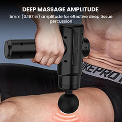 Portable Deep Tissue Massage Gun — USB-C Rechargeable