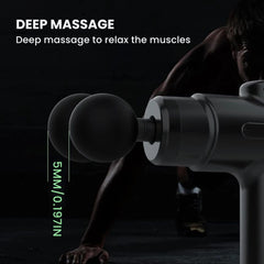 Portable Deep Tissue Massage Gun — USB-C Rechargeable