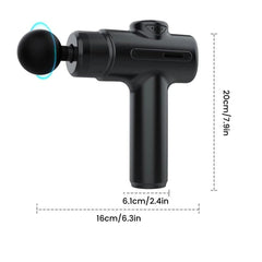 Portable Deep Tissue Massage Gun — USB-C Rechargeable