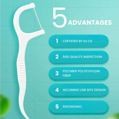Portable Dental Floss Sticks & Toothpicks – Oral Care Box