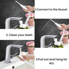 Portable Dental Water Flosser for Teeth & Gum Cleaning