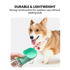 Portable Pet Water Bottle — Travel Dispenser