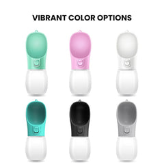 Portable Pet Water Bottle — Travel Dispenser