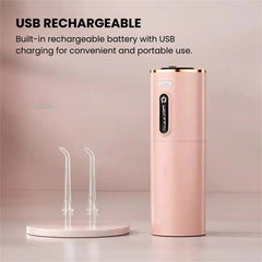 Portable USB Water Flosser – 280ML Rechargeable Oral Cleaner