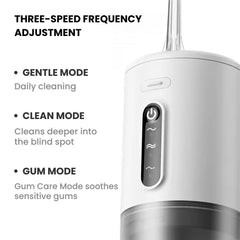 Portable USB Water Flosser – 280ML Rechargeable Oral Cleaner