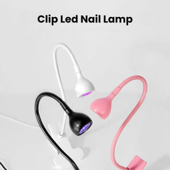 Portable UV Nail Dryer – USB LED Clip Lamp for Gel Curing