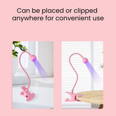 Portable UV Nail Dryer – USB LED Clip Lamp for Gel Curing