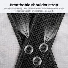 Foldable 18L Lightweight Waterproof Travel Backpack