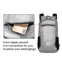 Foldable 18L Lightweight Waterproof Travel Backpack