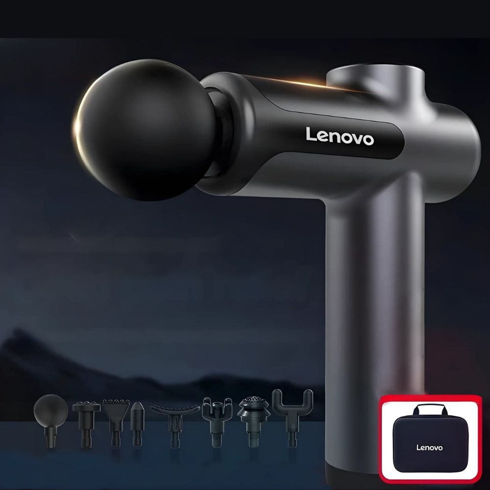 Portable Deep Tissue Massage Gun — Quiet Percussion