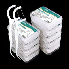 Portable Dental Floss Sticks & Toothpicks – Oral Care Box