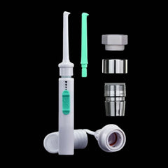 Portable Faucet Oral Irrigator – Adjustable Pressure Flosser