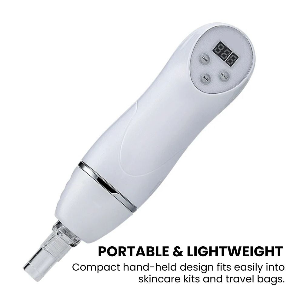Microdermabrasion Diamond Peeling Vacuum Facial Device - portable and lightweight