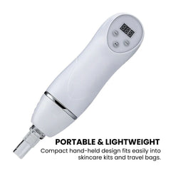 Microdermabrasion Diamond Peeling Vacuum Facial Device - portable and lightweight