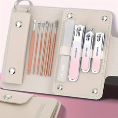 Portable Manicure Pedicure Set with Nail Clippers 6-18Pcs