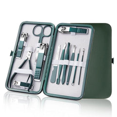 Portable Manicure Pedicure Set with Nail Clippers 6-18Pcs