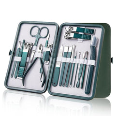 Portable Manicure Pedicure Set with Nail Clippers 6-18Pcs