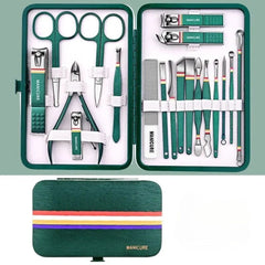 Portable Manicure Pedicure Set with Nail Clippers 6-18Pcs