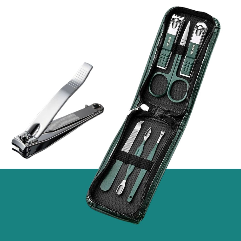 Portable Manicure Pedicure Set with Nail Clippers 6-18Pcs