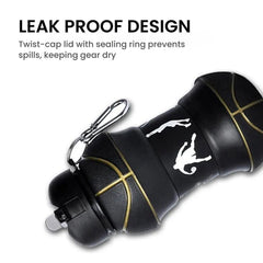 Portable Silicone Folding Water Bottle – Leakproof