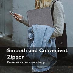 Portable Sleeve: Soft Cover for 11-15.6" Laptops