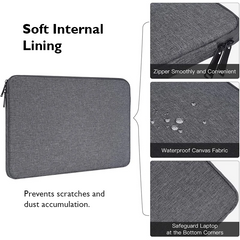 Portable Sleeve: Soft Cover for 11-15.6" Laptops