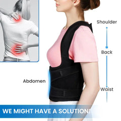 Posture Corrector Back Brace Orthopedic Adjustable