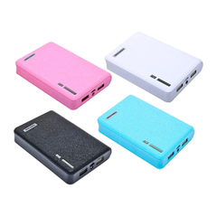 DIY 4×18650 Power Bank Case with Flashlight