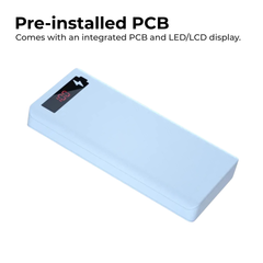 DIY 8×18650 Power Bank Case with LCD Display