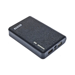 DIY 4×18650 Power Bank Case with Flashlight