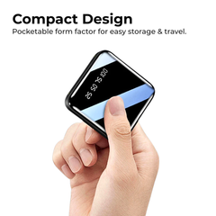 Mini Power Bank Cover — Portable Mirror Case