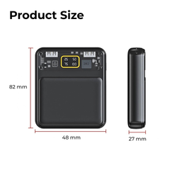 Mini Power Bank Cover — Portable Mirror Case