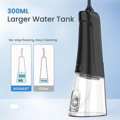 Powerful INSMART Water Flosser for Teeth Cleaning 300ML
