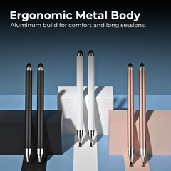 Precision Fine-Tip Stylus — iPad & iPhone Compatible