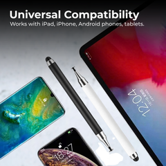 Precision Fine-Tip Stylus — iPad & iPhone Compatible