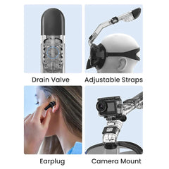 Premium Anti-Fog Dry Top Snorkel Mask