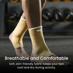 Premium Elastic Sports Ankle Support Sleeve