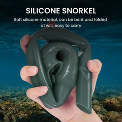 Premium Frameless Silicone Snorkel Mask Set