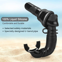 Premium Frameless Silicone Snorkel Mask Set