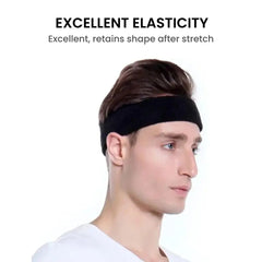 Premium Stretch Sports Headband – Sweatproof & Unisex