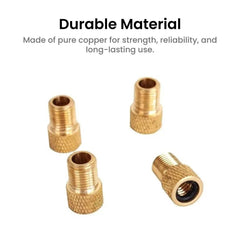 French to American Valve Adapter – Pure Copper