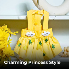 Cute Princess Dog Dress Summer Pet Skirt