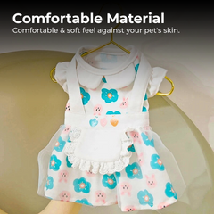 Cute Princess Dog Dress Summer Pet Skirt